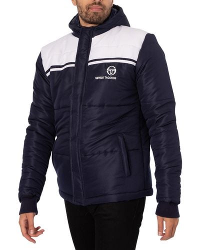 Sergio Tacchini New Young Line Puffer Jacket - Blue