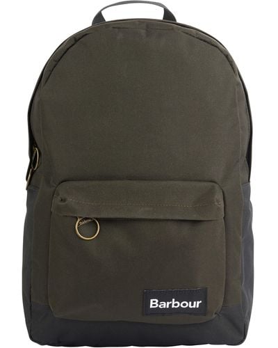 Barbour Highfield Canvas Backpack - Green