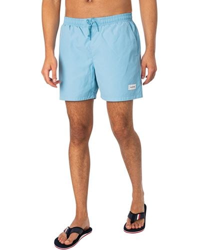 Tommy Hilfiger Lounge Medium Drawstring Swim Shorts - Blue