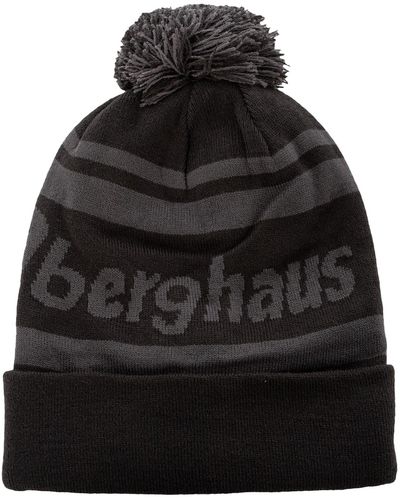 Berghaus Brand Pom Beanie - Black