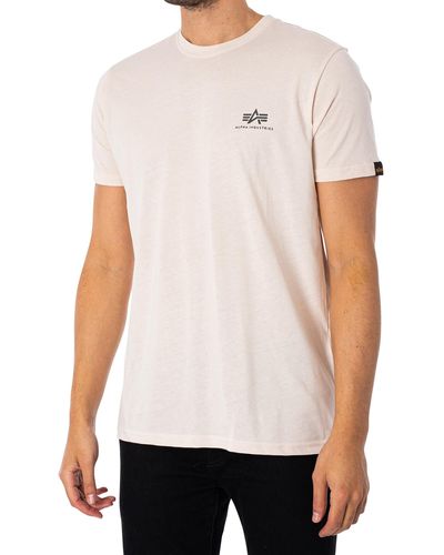 Alpha Industries Backprint T-shirt - White