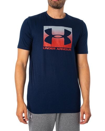 Under Armour Boxed Sportstyle Loose T-shirt - Blue