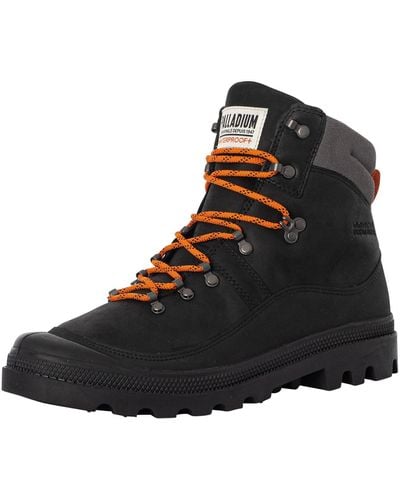 Palladium Pallabrousse Wp Hiker Leather Boots - Black