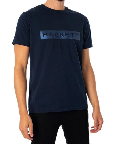 Hackett Graphic T-shirt - Blue