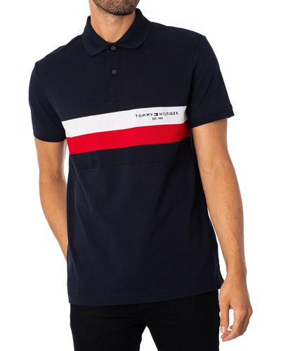 Tommy Hilfiger Polo shirts for | Online Sale up to 59% off | Lyst