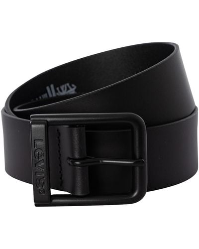 Levi's Alderpoinnt Leather Belt - Black