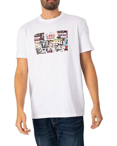 Weekend Offender Keyte Graphic T-shirt - White