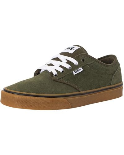 Vans Atwood Suede Sneakers - Green