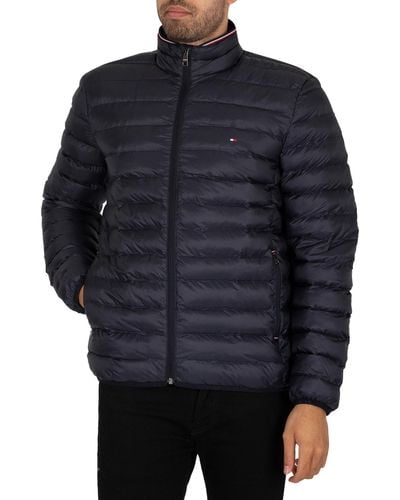 Tommy Hilfiger Core Packable Circular Jacket - Blue