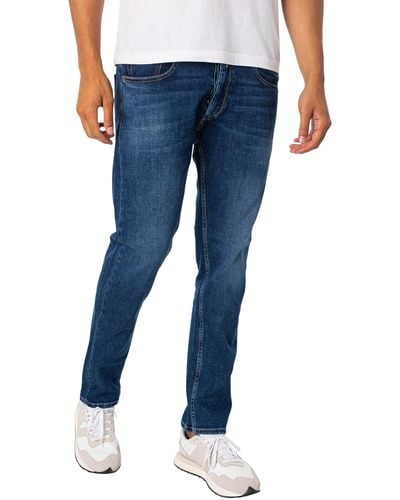 Replay Grover Straight Jeans - Blue