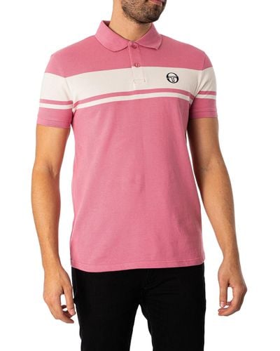 Sergio Tacchini Youngline Polo Shirt - Pink