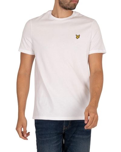Lyle & Scott Logo Plain T-shirt - White