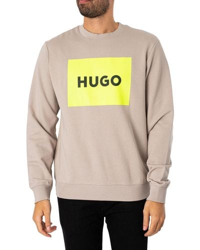 HUGO Duragol222 Sweatshirt - Natural