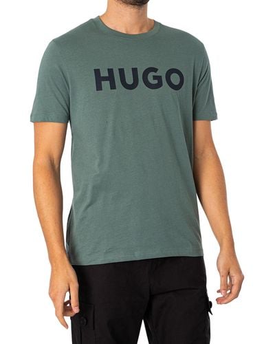 HUGO Dulivio Graphic T-shirt - Green
