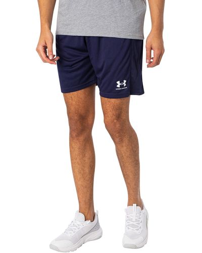 Under Armour Challenger Knit Shorts - Blue