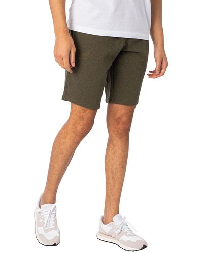 Superdry Vintage Logo Jersey Sweat Shorts - Grey