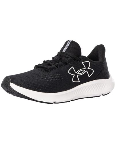 Under Armour Charged Pursuit 3 Big Logo Running Shoes - Black