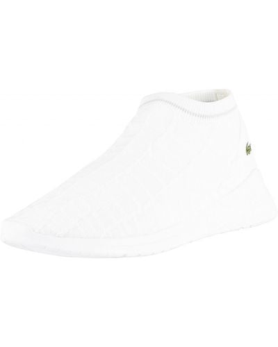 Lacoste White/off White Lt Fit Sock 119 2 Sma Trainers