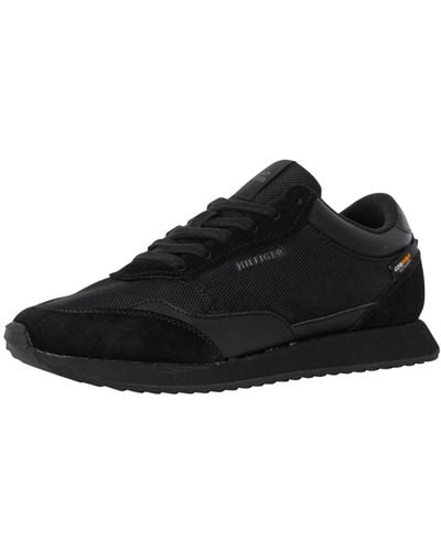 Tommy Hilfiger Runner Evo Cordura Sneakers - Black