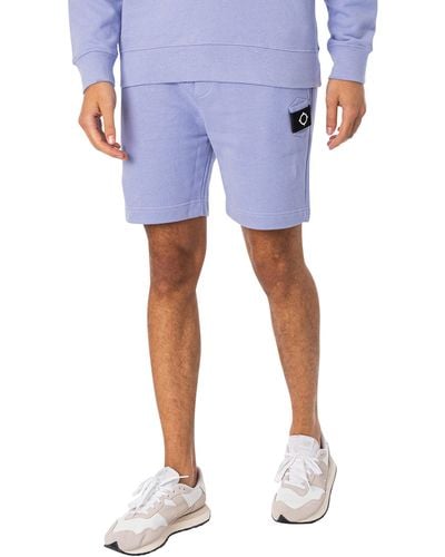 Ma Strum Core Sweat Shorts - Blue