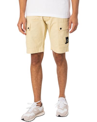 Ma Strum Cargo Shorts - Natural