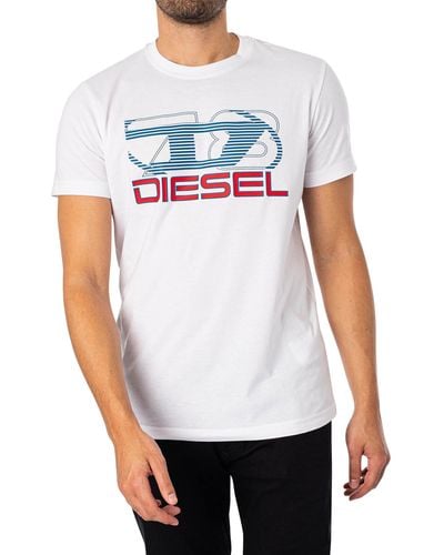 DIESEL Diegor Graphic T-shirt - White