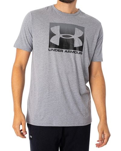 Under Armour Boxed Sportstyle Short Sleeve T-shirt - Gray