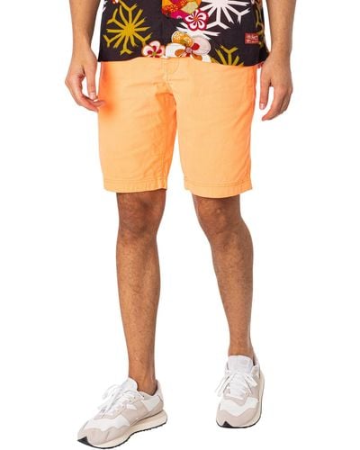 Superdry Vintage International Shorts - Orange