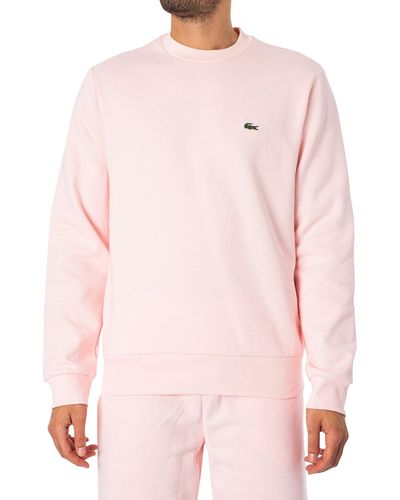 Lacoste Logo Sweatshirt - Pink