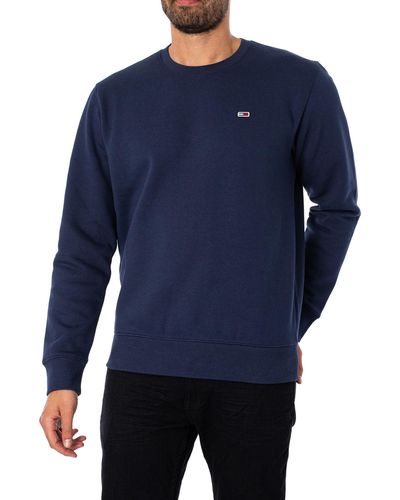 Tommy Hilfiger Regular Fleece Sweatshirt - Blue
