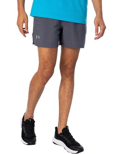 Under Armour Launch 5 Sweat Shorts - Blue