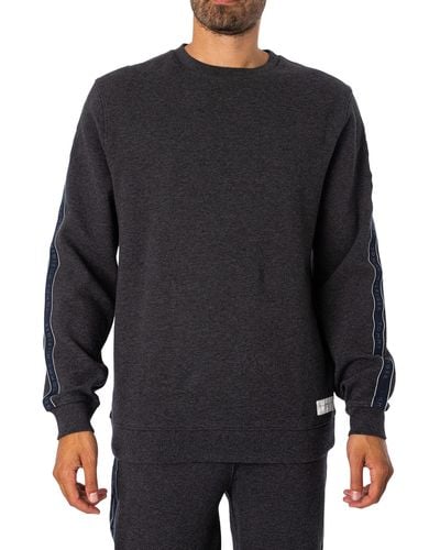 Tommy Hilfiger Lounge Track Sweatshirt - Black