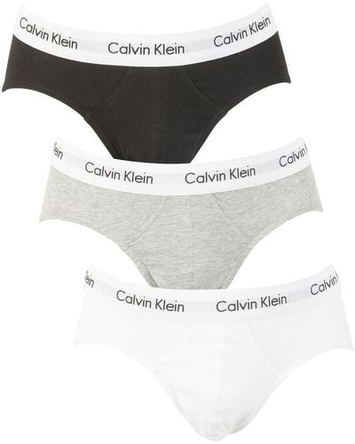 Calvin Klein 3 Pack Briefs - White
