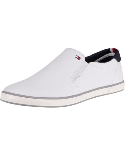 Tommy Hilfiger Iconic Slip On Sneakers - White