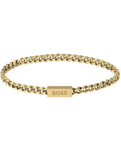 BOSS by HUGO BOSS Chain For Him Bracelet - Metallic