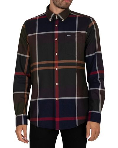 Barbour Dunoon Tailored Shirt - Black