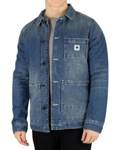 G-Star RAW Blake Padded Jacket - Blue