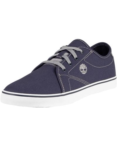 Timberland Skape Park Oxford Canvas Sneakers - Blue