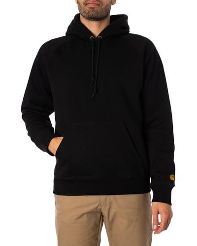 Carhartt Chase Pullover Hoodie - Black