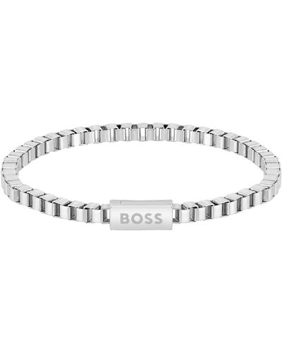 BOSS Chain For Him Bracelet - Metallic