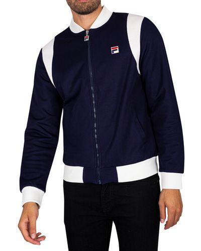 Fila Colton Bomber Jacket - Blue