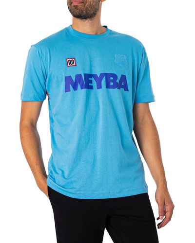 MEYBA Barcelona 81-85 Away Training T-shirt - Blue