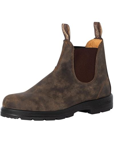 Blundstone Leather Chelsea Boots - Brown