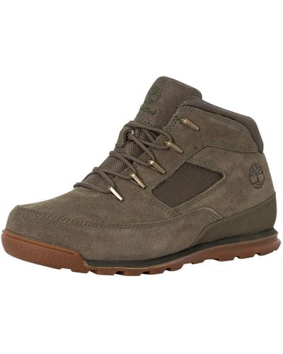 Timberland Euro Rock Mid Hiker Boots - Brown