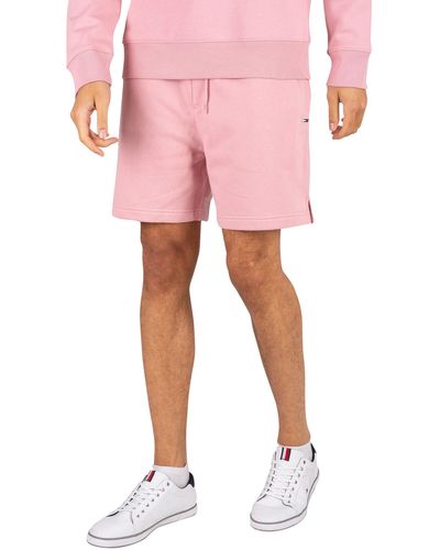 Tommy Hilfiger Fleece Beach Sweat Shorts - Pink