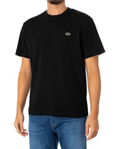 Lacoste Th6709 Pima Cotton T-shirt - Black