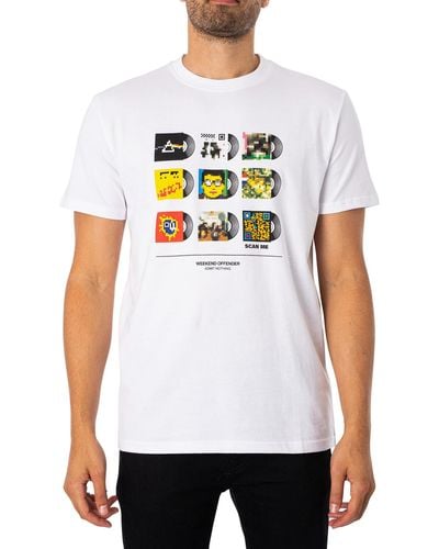 Weekend Offender Sleeves Graphic T-shirt - White