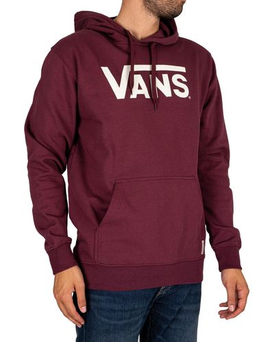 Vans Classic Graphic Pullover Hoodie - Red