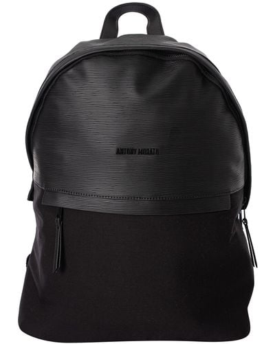 Antony Morato Logo Backpack - Black