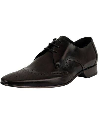 Jeffery West Escobar Leather Shoes - Black